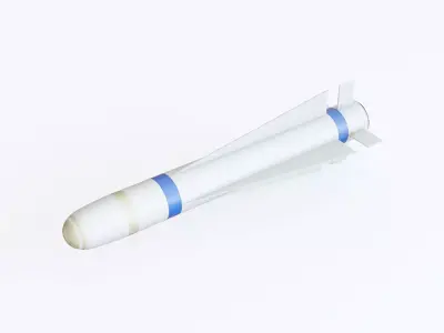 Missile 01 3D model by homeworlds