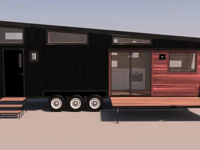 trailer DRAPER ARK Free 3D model