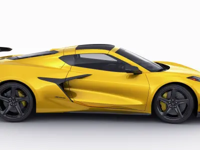 Chevrolet Corvette C8 Z06 - Z07 Performance Package 2023 3D model