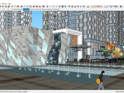 Sketchup Complex 168 3D model