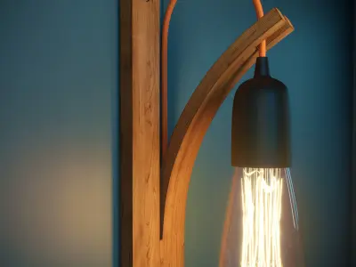 Wall Light 2 3D model purchase