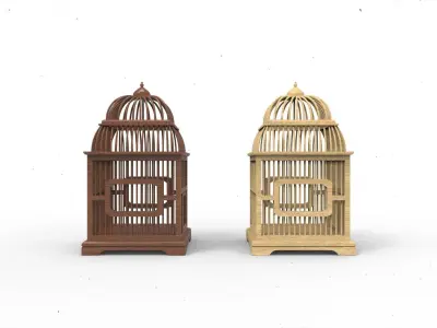 Bird Cage A 3D model