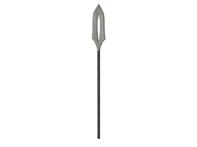 Spear Low-poly 3D model get