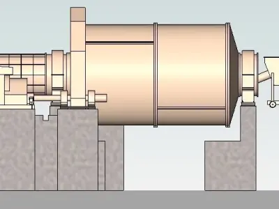 Ball Mill 2  3D model