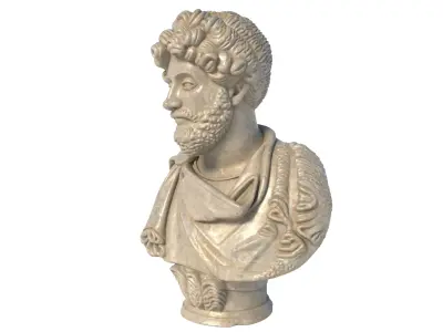 Marcus Aurelius Low-poly 3D model