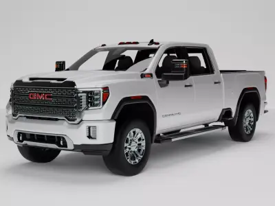 GMC Sierra HD Denali 3D Model 3D model
