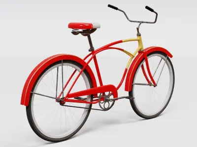 Vintage Bicycle 3D model