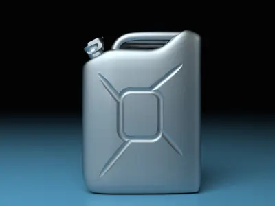 Gas canister 3D model
