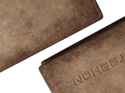 Leather Wallet 3D model
