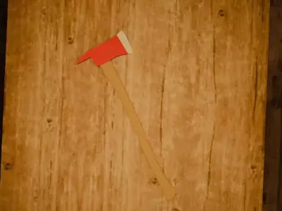 fire axe 3D model purchase