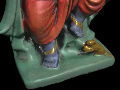 Ganesha - Elephant God Low-poly 3D model