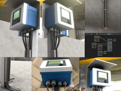 Remastered Control Panels 3D Model Pack
