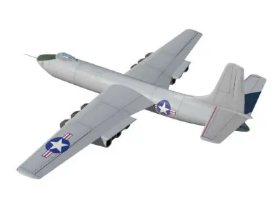 Martin XB-48 3D model