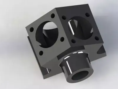 Mini Crank Case 3D model