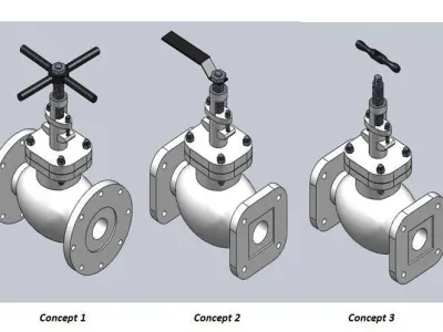 Valves ball valve Free 3D model
