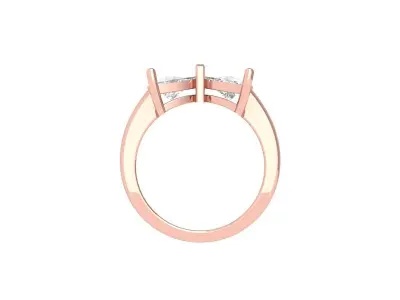 Wedding Ring  3D print model 336