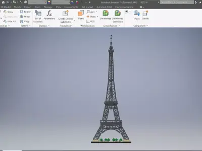 Eiffel Tower 3D Model 3D model purchase