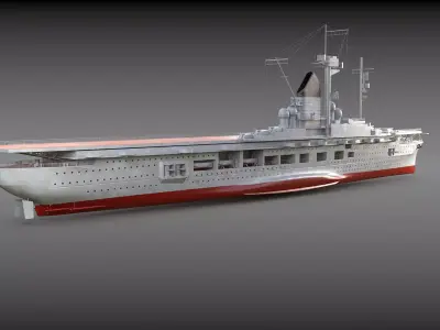 Flugzeugtrager A Graf Zeppelin 3D model
