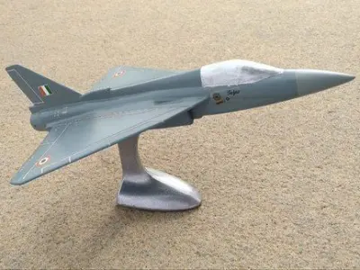 HAL Tejas Fighter jet aircraft 3D print model