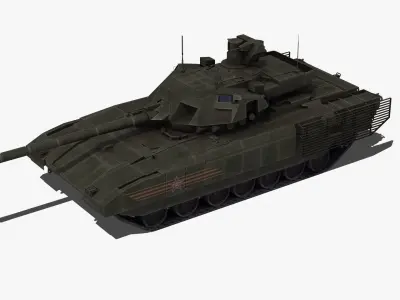 Russian Tank Collection 3D Model Pack