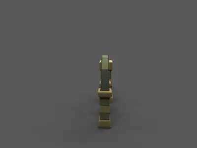 Low Poly Modular Medieval  Low-poly 3D model
