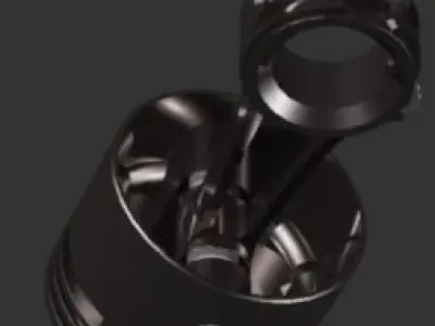 Piston Free 3D model from CGTrader