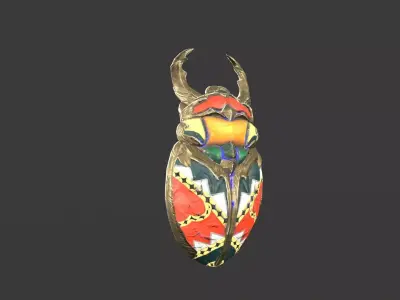 Shield 01 Low-poly 3D model purchase