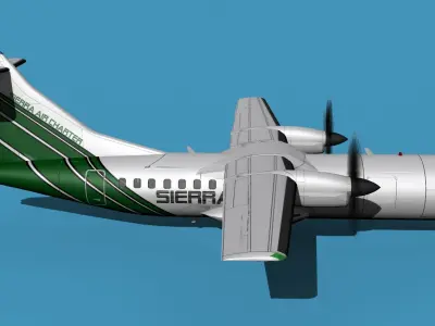 ATR-42-320 Sierra 3D model