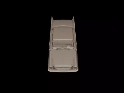 newport hardtop sedan 4 doors 1961 3D print model