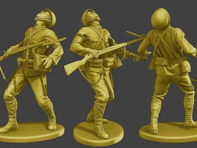Japanese soldiers ww2 J2 Pack2