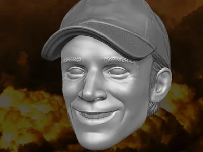 Murdock The A Team fan art 3D printable Files For Action Figures 3D print model