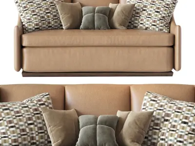 Graham Glider Sofa 3D model