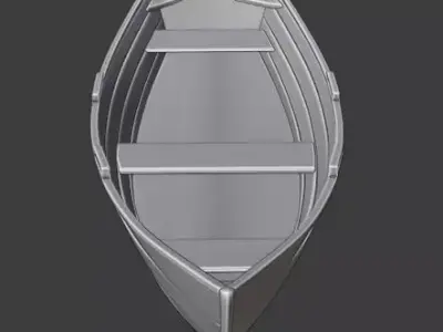 Wooden Boat 3D model from CGTrader - Polygon mesh