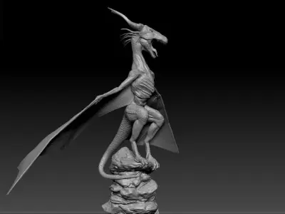 Dragon Free 3D model buy