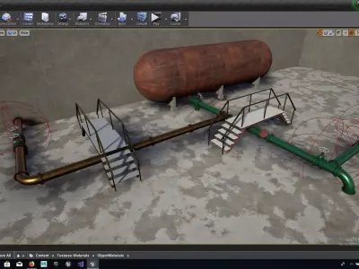 Pipeline Set V2 3D model
