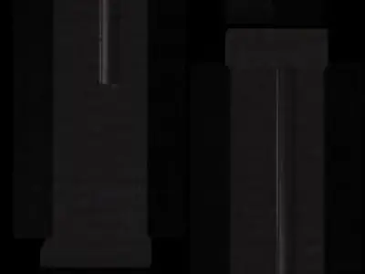 UPM45 Gun Low-poly 3D model