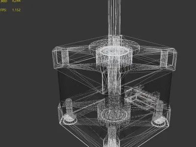 Stepper Motor 3D model buy