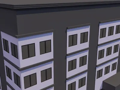 Commercial Building 006 3D model