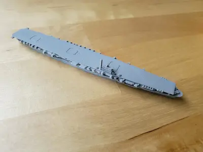 Japanese Shokaku Class Aircraft Carrier 3D print model