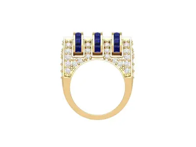 Wedding Ring  3D print model 432