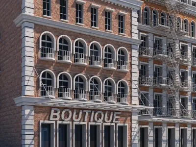 Commercial Building 102 3D model