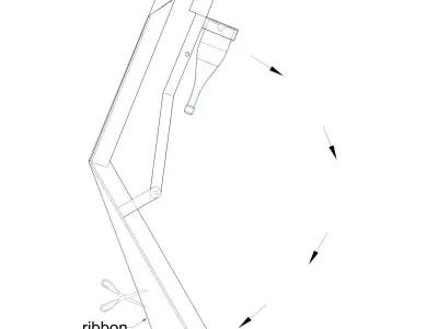 Simple Champagne Cracker for New Building Marine Vessels 3D model