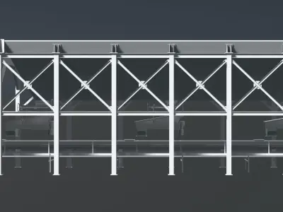 Industrial machine 24i25 3D model
