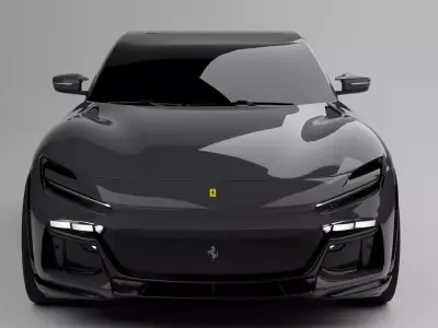 Ferrari Purosangue 3D model