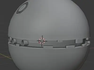 Star Wars Thermal Detonator  Low-poly 3D model