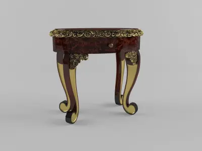 stool set 3D model