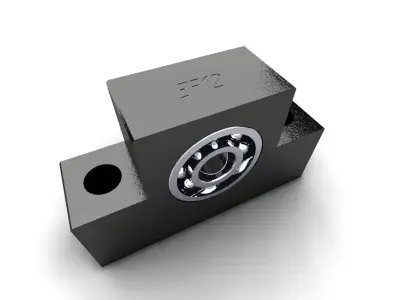 EF12 supports 3D model