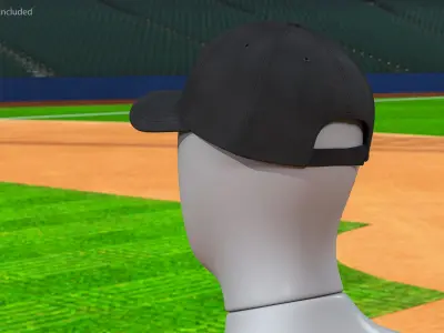 Baseball Cap  purchase 3D model