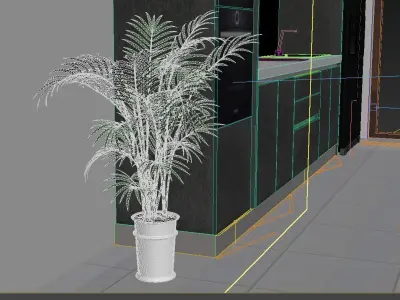 Modern Kitchen  3D model purchase