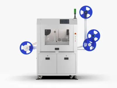 Automatic Cutting and Packaging Machine 3D model